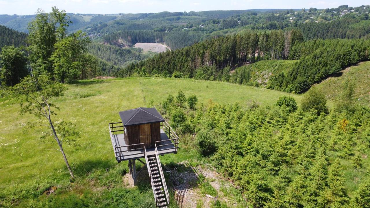 Le Gagnage 31 Pers- Malmedy, Rustique, Vue, Wellness Villa Exteriör bild