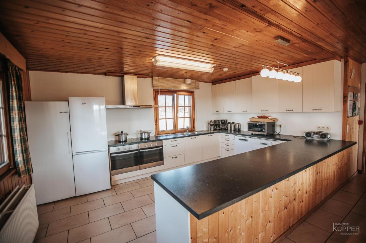 Le Gagnage 31 Pers- Malmedy, Rustique, Vue, Wellness Villa Exteriör bild