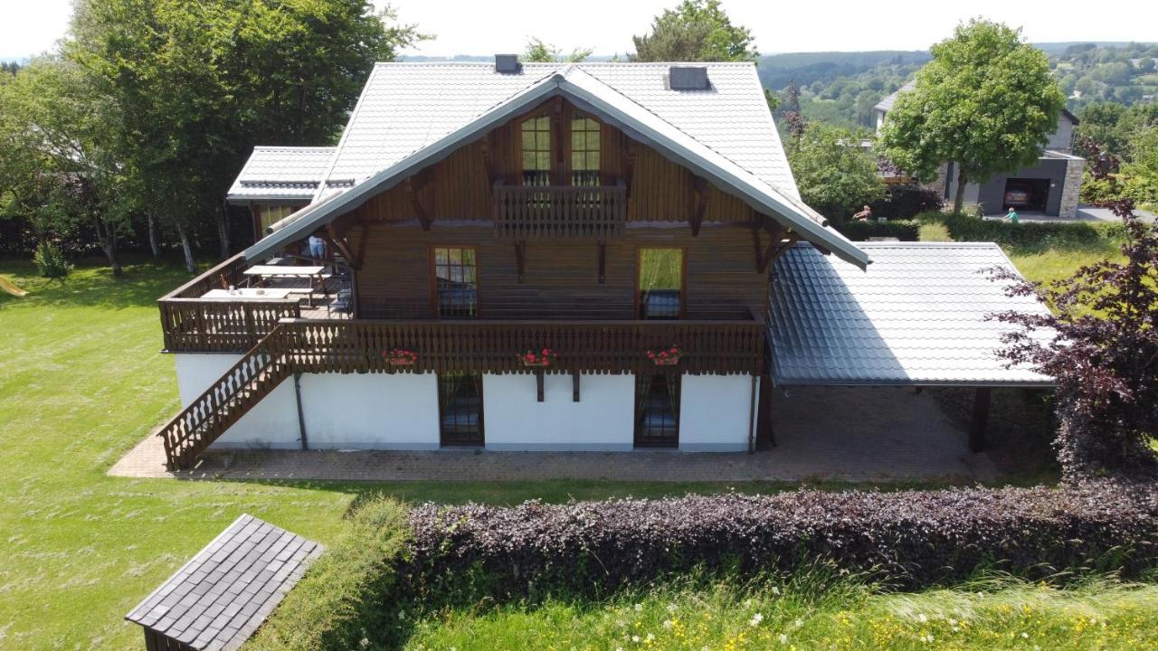 Le Gagnage 31 Pers- Malmedy, Rustique, Vue, Wellness Villa Exteriör bild