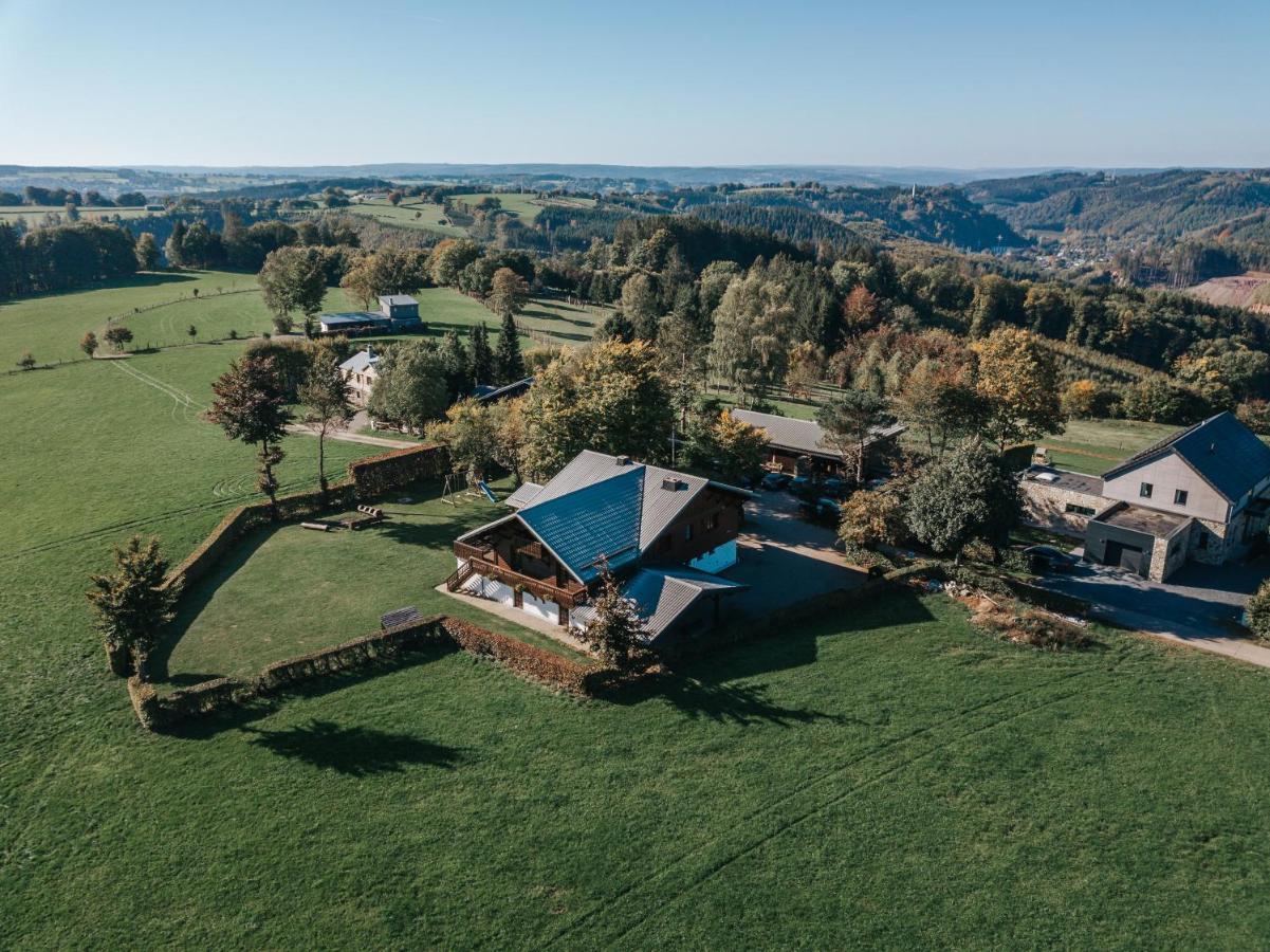 Le Gagnage 31 Pers- Malmedy, Rustique, Vue, Wellness Villa Exteriör bild
